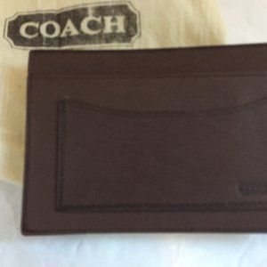 Coach Card Case